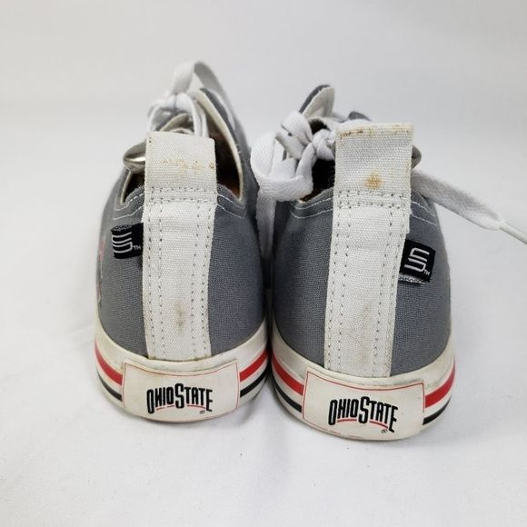 Skicks OSU Buckeyes low top sneakers sz W-9 M-7 - Picture 6 of 8